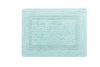 LINIM 2-Piece Bath Rug Set 100% Egyptian Cotton Reversible Bath Rugs Blue Grass