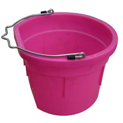 Utility Bucket, Flat Sided, Hot Pink, 8-Qts.