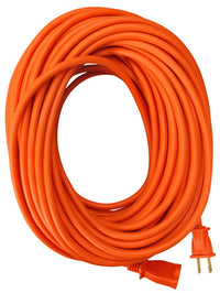 50-Ft. 16/2 SJTW Orange Round Vinyl Extension Cord