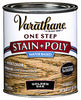 Rust-Oleum Golden Oak Semi-Gloss Water Based One Step Stain & Polyurethane 1 qt.