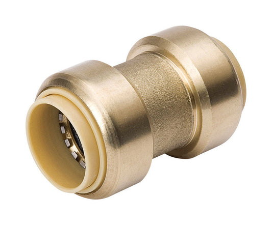 BK Products ProLine 1 in. Push X 1 in. D Push Brass Coupling