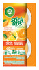 Air Wick Stick Ups Sparkling Citrus Scent Air Freshener 1.05 oz. Solid (Pack of 12)