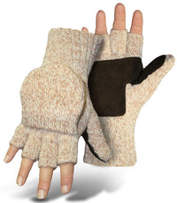 Boss Gloves 546LL Large Mitt Flap Ragg Wool Gloves