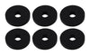 LDR 1/2R in. D Rubber Flat Bibb Washer 6 pk