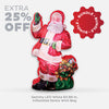 Christmas Bundle Incl. Air-Blown Santa, 1 Green LED Xmas Projector, 1 Set Multicolor LED Lights