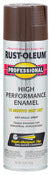Rustoleum Professional 7548838 15 Oz Dark Brown Gloss High Performance Enamel Spray Paint (Pack of 6)