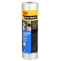 Película de enmascaramiento avanzada de plástico transparente Hand-Masker de 3M de 72 pulgadas de ancho x 90 pulgadas de largo