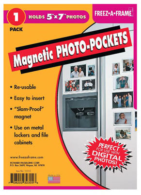 Freez-A-Frame Magnetic Photo Holder, 4 x 6-In. (Pack of 50)