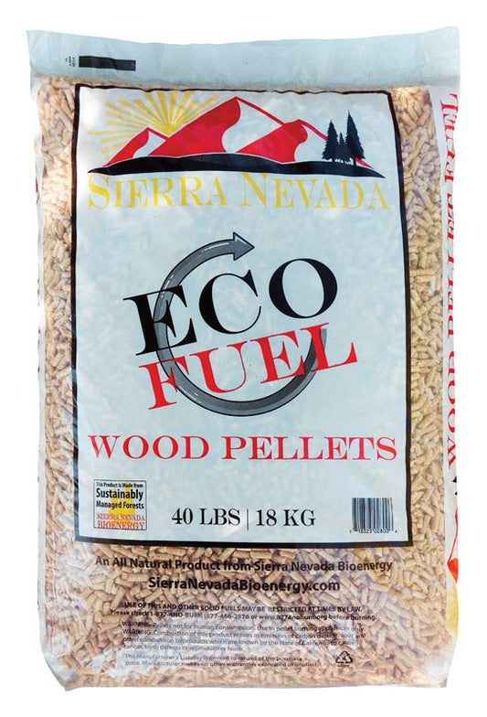 Sierra Nevada Bioenergy ECO Fuel Softwood Wood Pellet Fuel 40 lb. (Pack of 50)