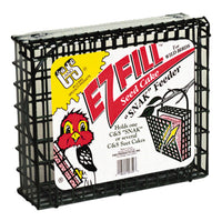EZ Fill Seed Cake Snak Bird Feeder, Holds 56-oz. of Suet