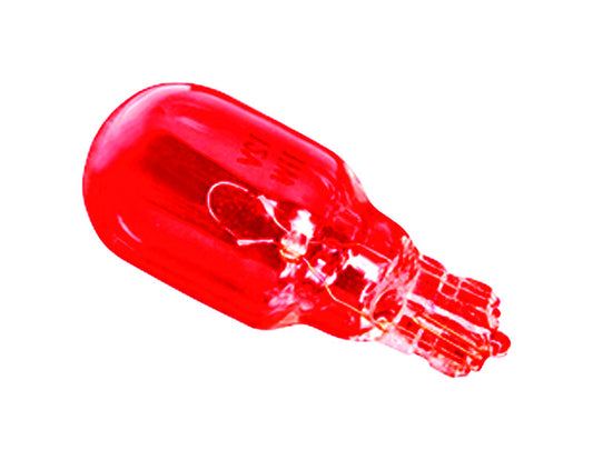 Paradise 4 W T5 Low Voltage Incandescent Bulb Wedge Red 4 pk