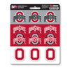 Ohio State University 12 Count Mini Decal Sticker Pack