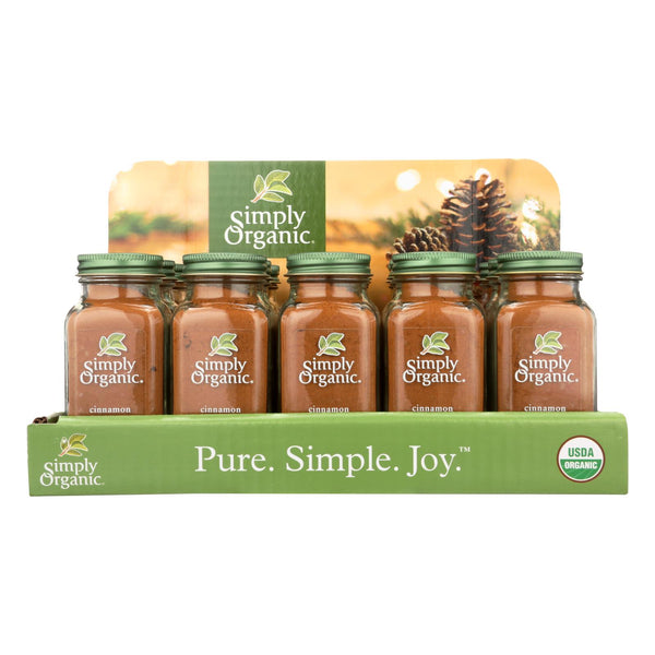Simply Organic - Ground Cinnamon - Organic - 15 count (Pack of 15)