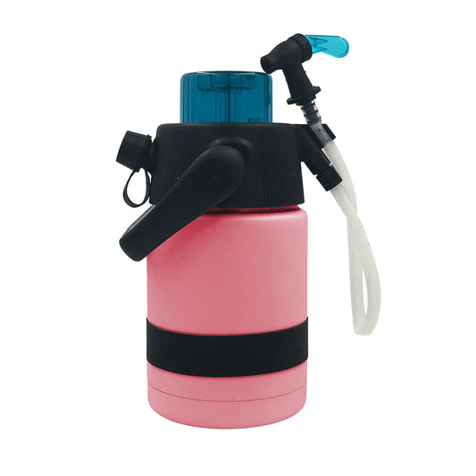 Nice Tpf-515710 1/2 Gallon Pink Pump2pour Insulated Jug With Hose & Spout