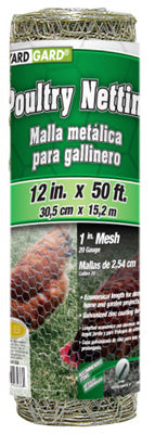 12-In. x 50-Ft. Poultry Netting