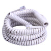 Monster Just Hook It Up 12 ft. L Almond Telephone Handset Coil Cord