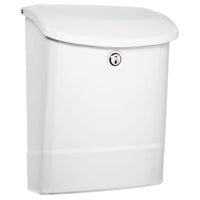 Parkside Mailbox, Wall-Mount, White, 13.5 x 10.87-In.