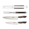 BBQ Bundle:  2 Chef's Knives, 1 Grill Tong & 1 Grill Fork