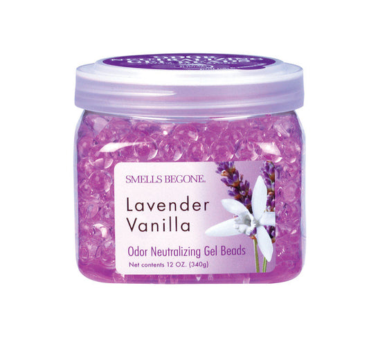 Smells Begone Lavender Vanilla Scent Odor Absorber 12 oz. Gel (Pack of 6)