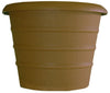 Akro Mils MSA12001E21 12" Marina Planter Chocolate