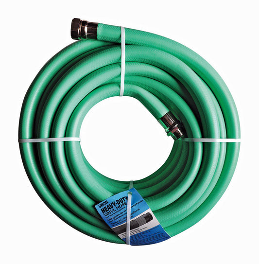Swan 1 in. Dia. x 50 ft. L Commercial Green Garden Hose (Pack of 2)