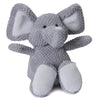 LG GRY Elephant Dog Toy