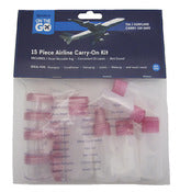Sprayco HTK-15 Travel Bottle Assorted Colors 15 Piece Set