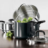 Tramontina  Aluminum  Multi-Cooker  3 Quart  Gray