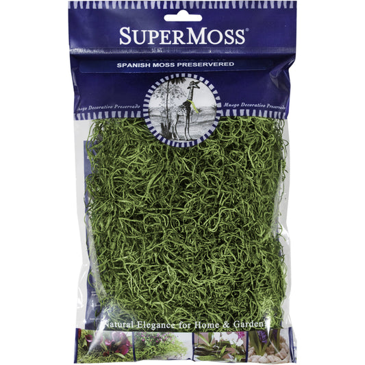 SuperMoss Green Spanish Moss 80.75 cu in