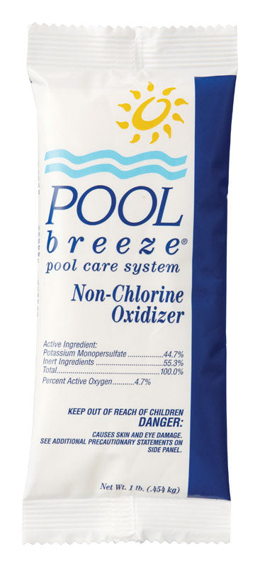 Pool Breeze Pool Care System Granule Non-Chlorine Oxidizer 1 lb. (Pack of 24)