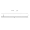 Alexandria Moulding  8 in. W x 6 ft. L x 1 in.  Pine  Board