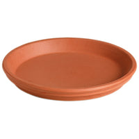 Clay Saucer, Terra Cotta, 5-In. Dia. (Pack of 18)