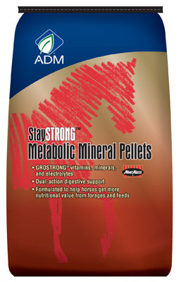 Gránulos metabólicos para equinos StayStrong, 40 libras.