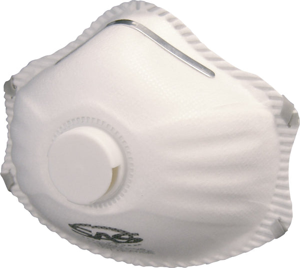 Respirador de partículas con válvula 8621 R95 de Sas Safety Corporation, 10 unidades