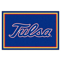 University of Tulsa 5ft. x 8 ft. Plush Area Rug