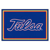 University of Tulsa 5ft. x 8 ft. Plush Area Rug
