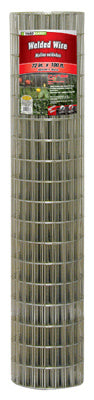 Galvanized Welded Wire Fence, 4 x 2-In. Mesh, 14-Ga., 72-In. x 100-Ft.