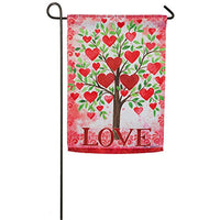TREE OF LOVE SUEDE FLAG