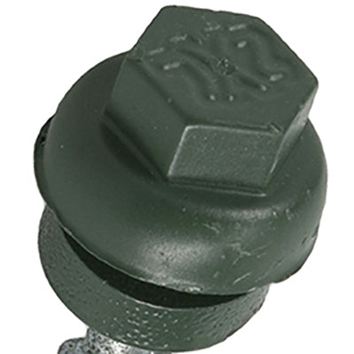 Power Pro ZXL Roofing Screws, Self-Drilling, Metal to Wood, Green, 10 x 1.5-In., 250-Pc.