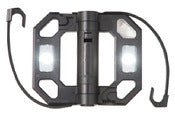Cooper Lighting Led125B 11.25 X 12 X 2 Black Led Mini Worklight