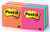 3M Post-it 2 in.   W X 2 in.   L Assorted Sticky Notes 1 pad