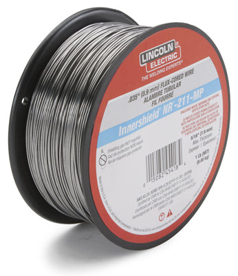Alambre de soldadura con núcleo fundente Inner Shield NR-211, 0,035 pulg.