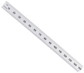 General 300mm 6" Stainless Steel Metric Ruler