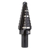 Milwaukee  JAM-FREE  1/4 to 3/4 in.  x 6 in. L Black Oxide  Step Drill Bit  1 pc.