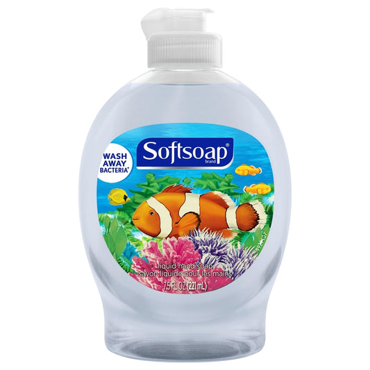 Softsoap Aquarium Fresh Scent Liquid Hand Soap 7.5 oz (Pack of 6)