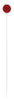 Hy-Ko 36 in. Round Red Driveway Marker (Pack of 24)