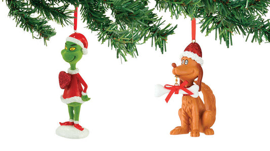 Enesco Grinch Grinch Multicolored PVC 6 pk (Pack of 6)