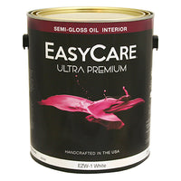 Ultra Premium Interior Semi-Gloss Oil Base Kitchen & Bath Enamel, White Pastel Base, 1-Gal. (Pack of 2)