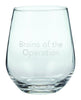 Hallmark Brains of the Operation Drinking Glass Glass 1 pk (Pack of 2)