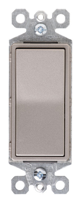 Pass & Seymour Legrand 15 amps Rocker Switch Silver 1 pk